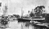 At Junction Wharf, Paeroa 1903